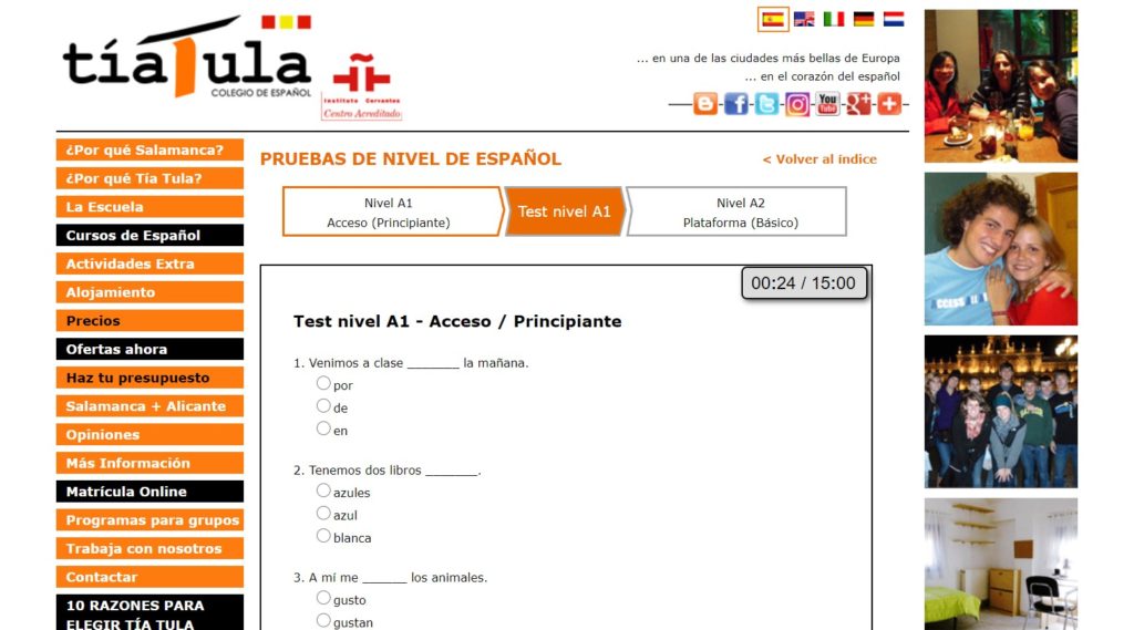 スペイン語のレベルチェックができるサイト 英語 スペイン語翻訳者の語学学習と翻訳と旅の話
