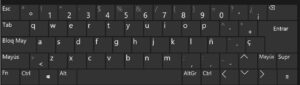 スペイン語キーボード